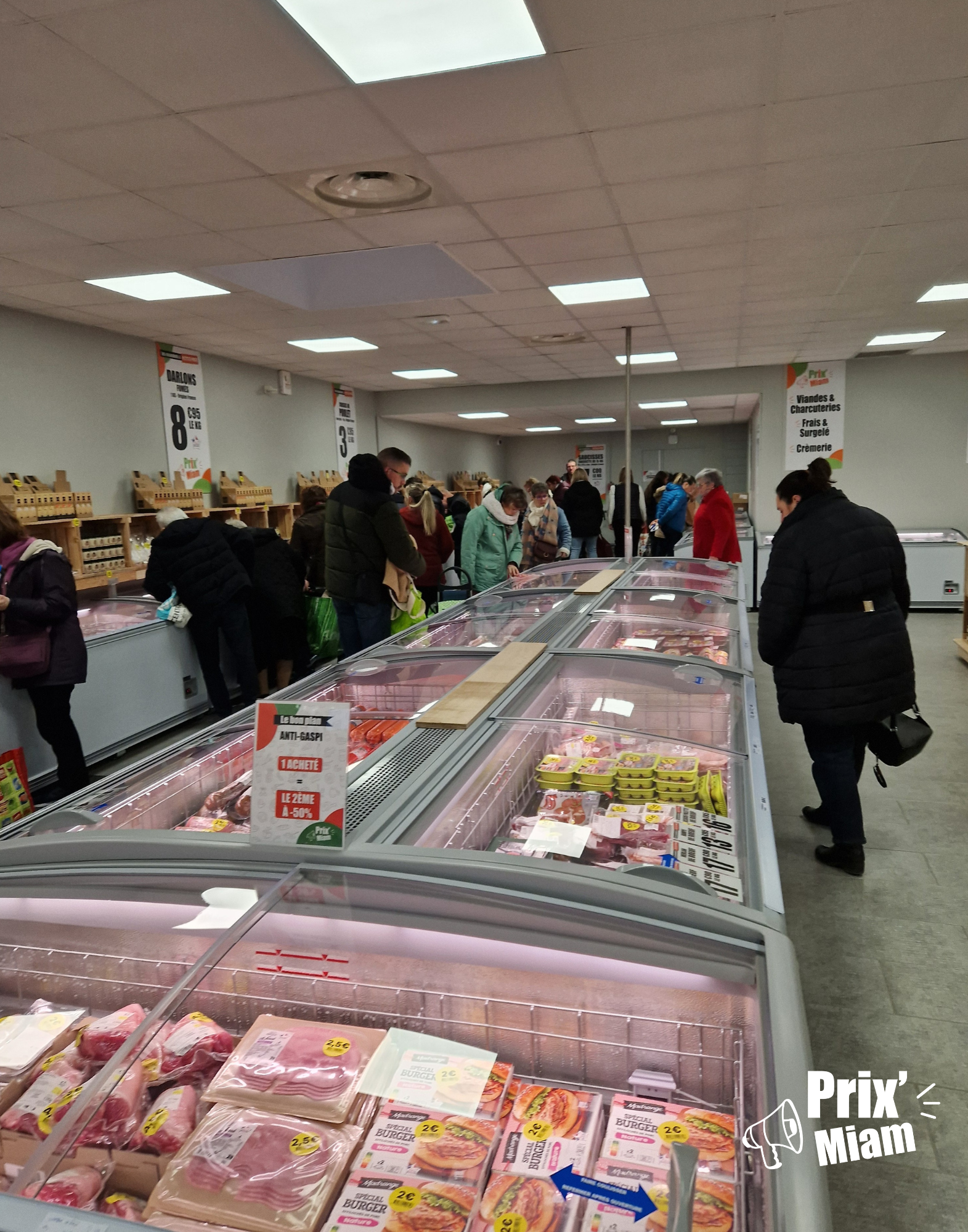 Rayons magasin anti-gaspi Blois - Prix'Miam