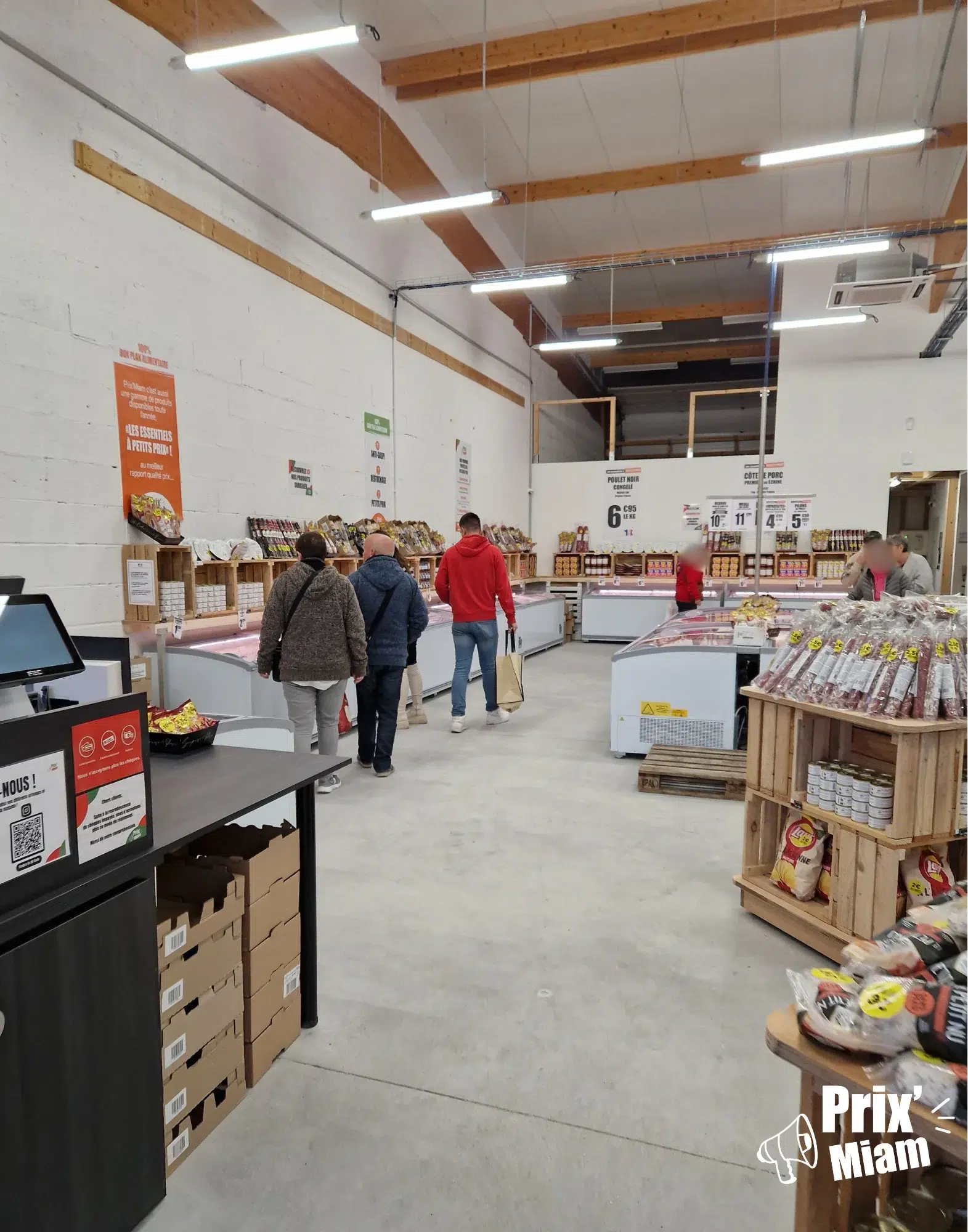 Entrée magasin Anti Gaspi Prix'Miam Lannion