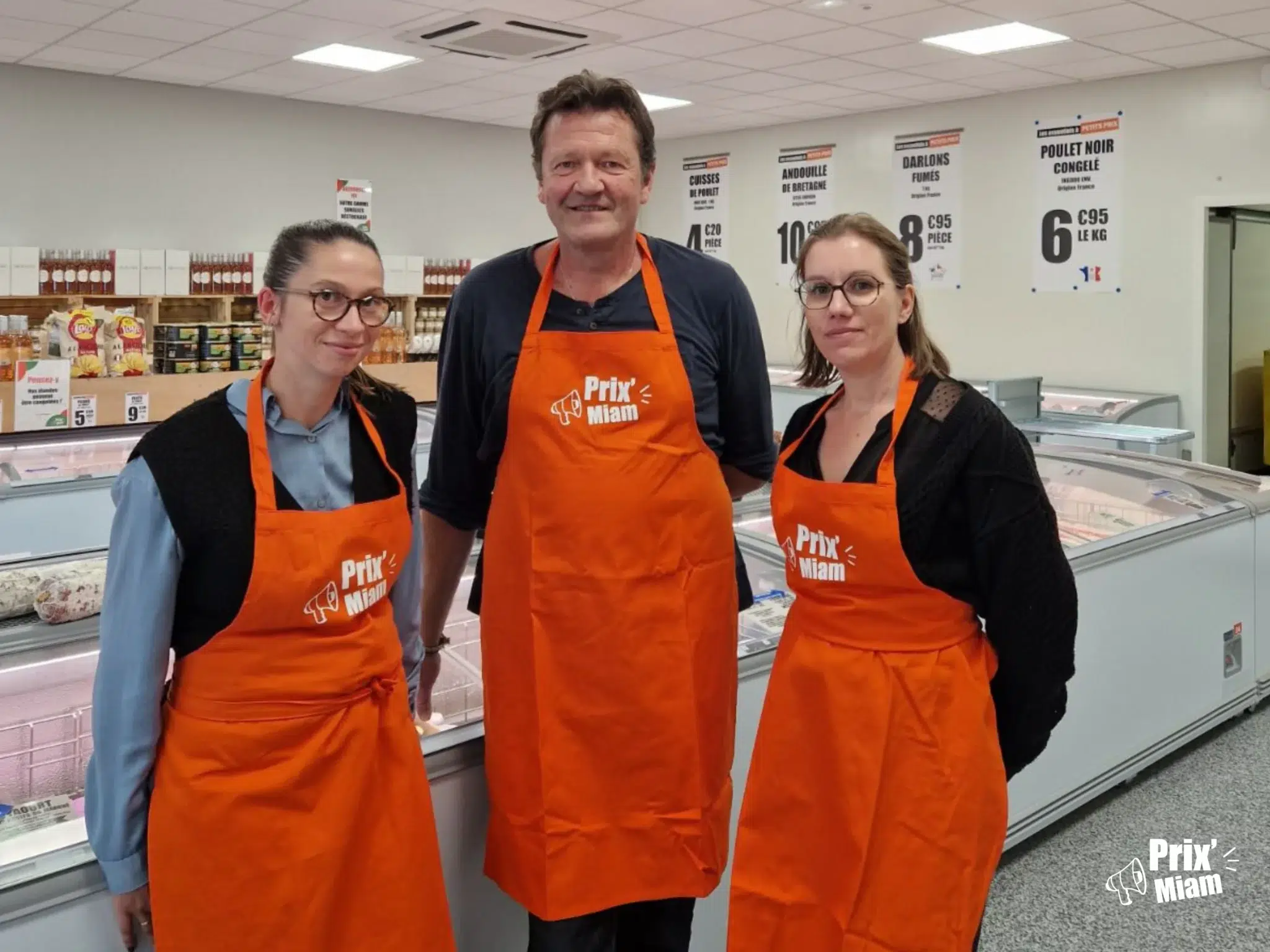 Ouverture du nouveau magasin alimentaire anti-gaspi Prix’Miam à Château-Gontier