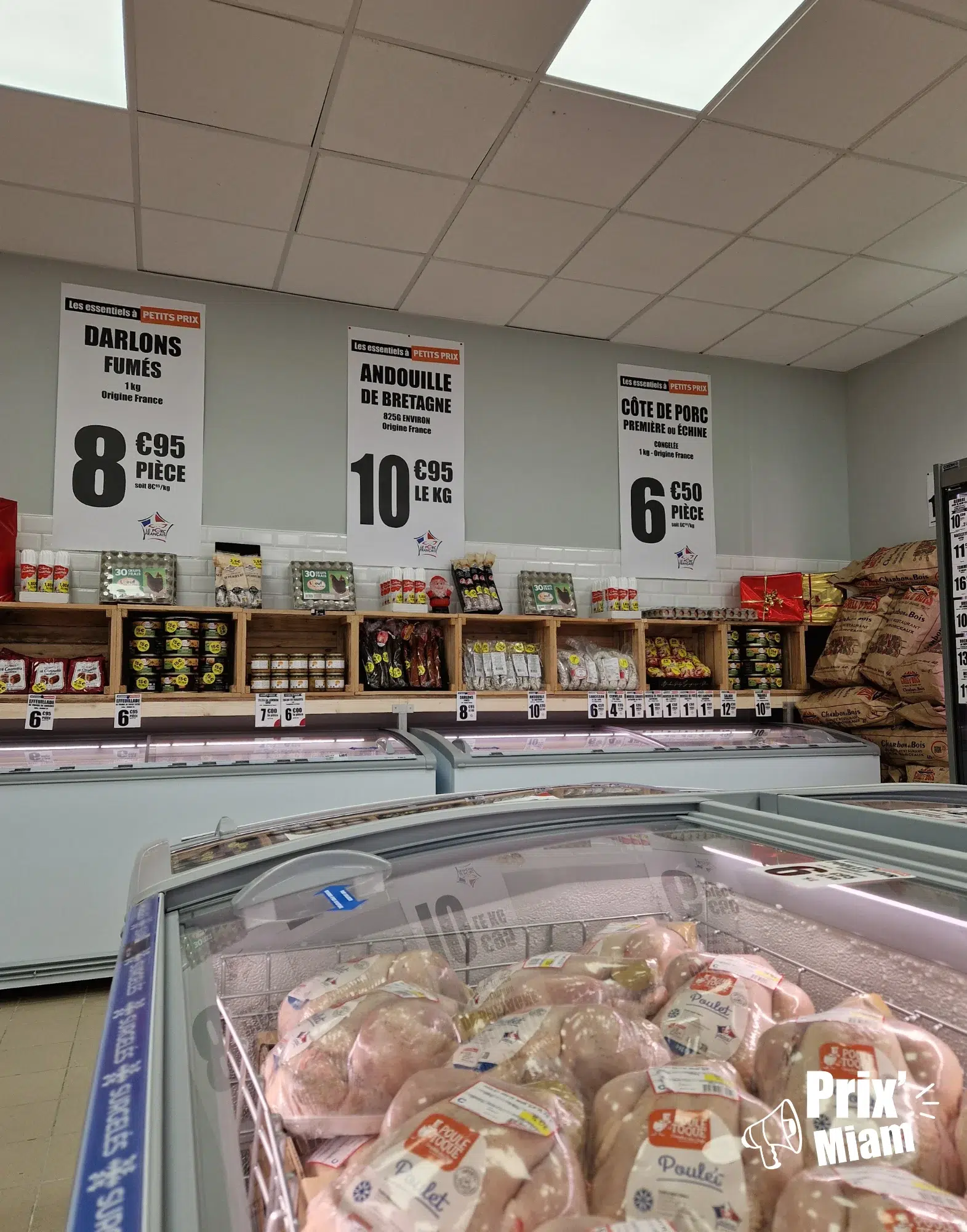 Affiche Anti-Gaspi magasin Prix Miam