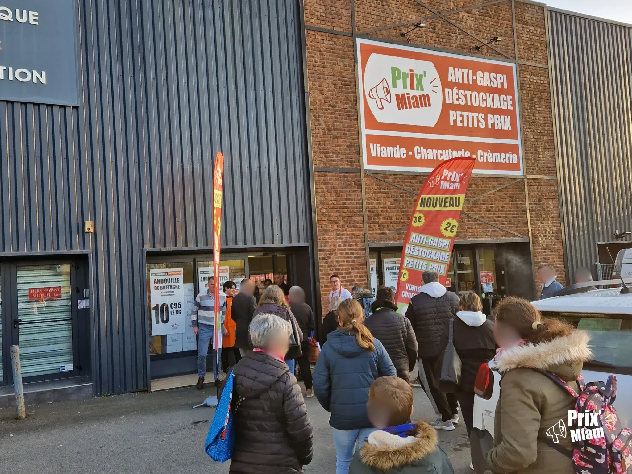 Devanture magasin anti gaspi Prix Miam Guingamp