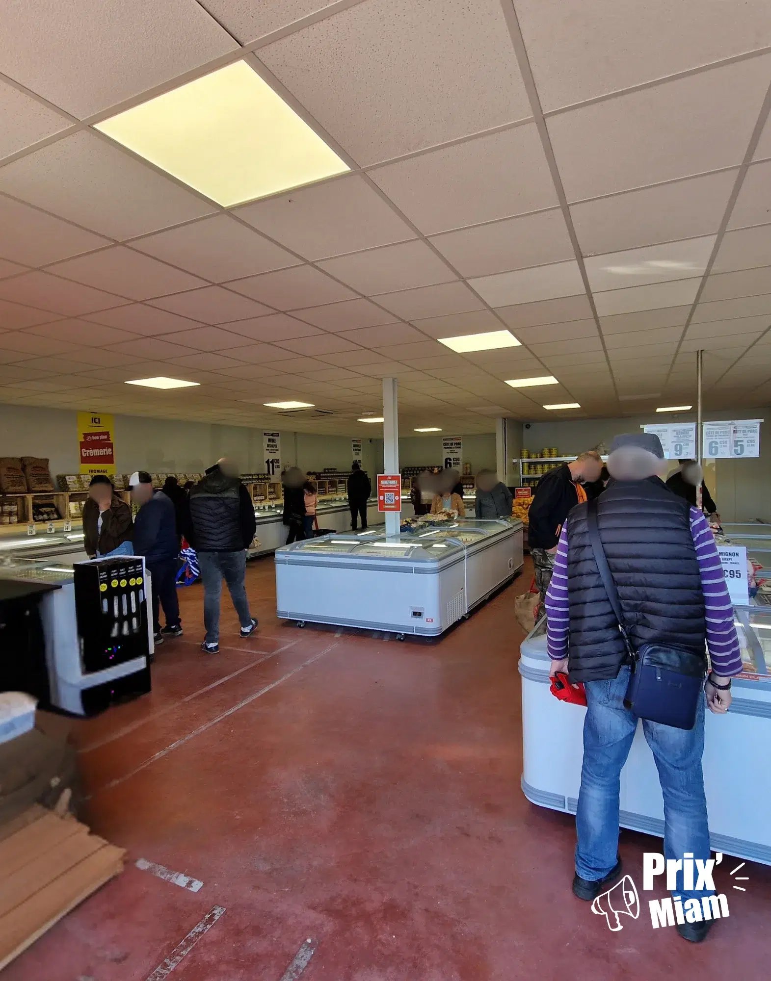 Intérieur Magasin Prix'Miam Romorantin