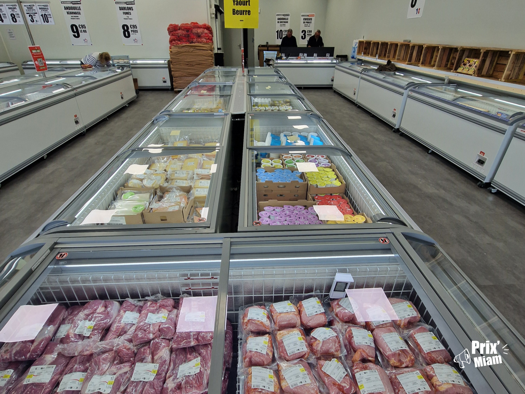 Intérieur magasin Anti Gaspi Prix Miam