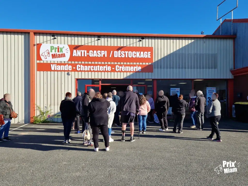 Devanture magasin Anti-Gaspi Prix Miam Romorantin