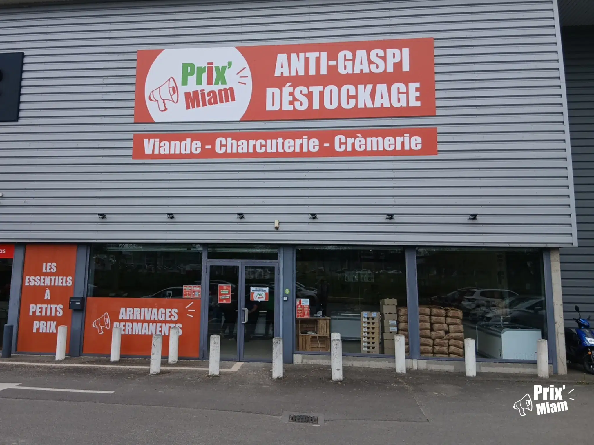 Devanture magasin Anti-Gaspi Prix Miam