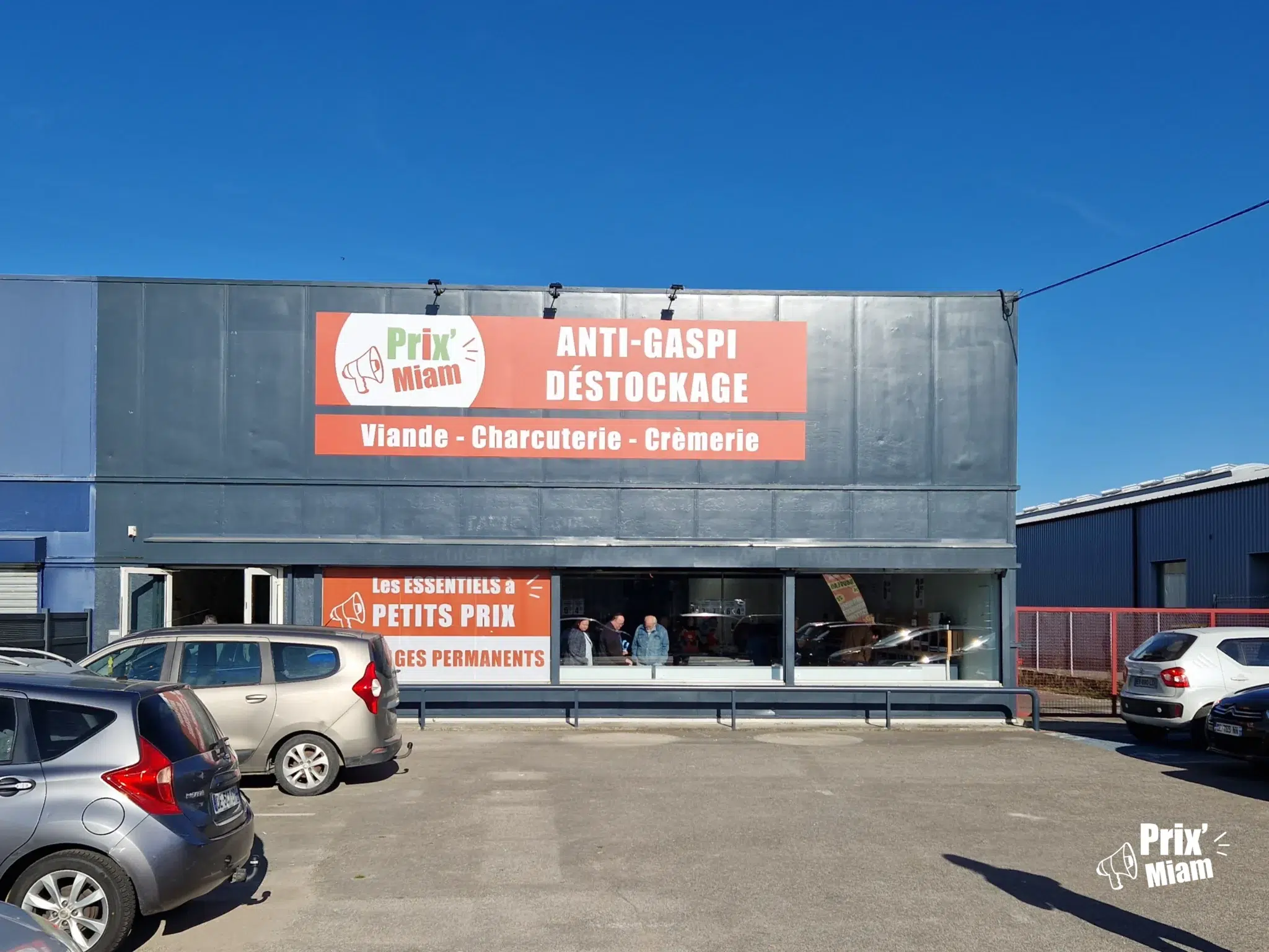 Devanture magasin Anti-Gaspi Prix Miam